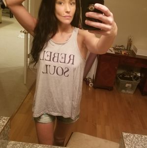 Rebal Soul thick cotton tank